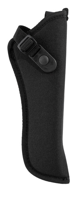 Uncle Mike's 21028 GunMate Outside the Waistband Hip Holster Size 28 Black for Medium Frame Revolver 4" Barrel Right Hand