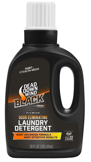 Dead Down Wind Black Premium NidorX Triple Action Laundry Detergent Odor Eliminator 20 oz