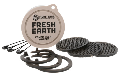 Hunters Specialties 01022 3-Pack Fresh Earth Hunting Scent Wafers with Pins