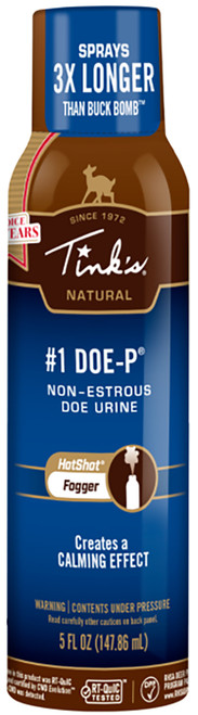 Tinks 5oz #1 Doe-P Non-Estrous Fogger Deer Attractant W5501