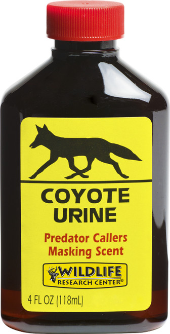 Wildlife Research Coyote Urine Cover Scent and Attractant 4 oz Bottle