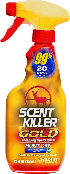 Wildlife Research Scent Killer Gold Advanced Odor Fighting Spray 12 oz