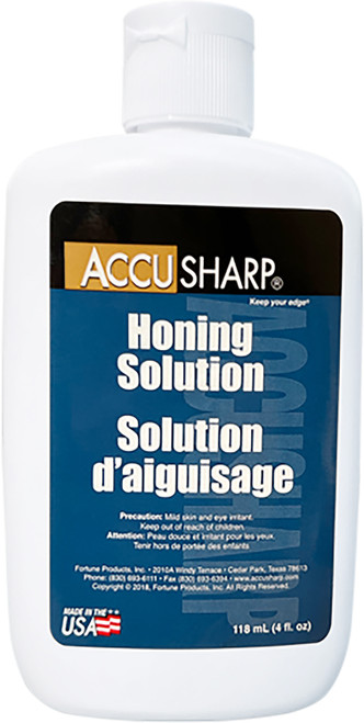AccuSharp Honing Oil Solution 4 oz for Natural Sharpening Stone Protection