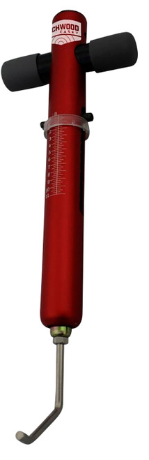 Birchwood Casey Trigger Weight Scale TRGSCL, Red Anodized Aluminum with Stainless Steel Pull