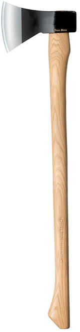 Cold Steel Trail Boss Outdoor Hatchet 4" Plain 1055 Carbon Steel Blade American Hickory 27" Handle