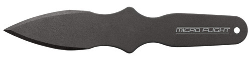 Cold Steel Micro Flight Thrower Fixed Plain Spear Point 550C Steel Blade Integral Handle CS80STMB