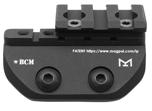 BCM BCMGunfighter 1913 Picatinny Rail M-LOK Modular Scout Light Mount Black Aluminum Ambidextrous
