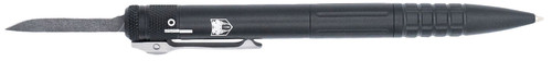 CobraTec Knives CNCOTFPBLKGEN2 Tactical Pen Gen II Black Aluminum D2 Steel Blade, Includes Pocket Clip