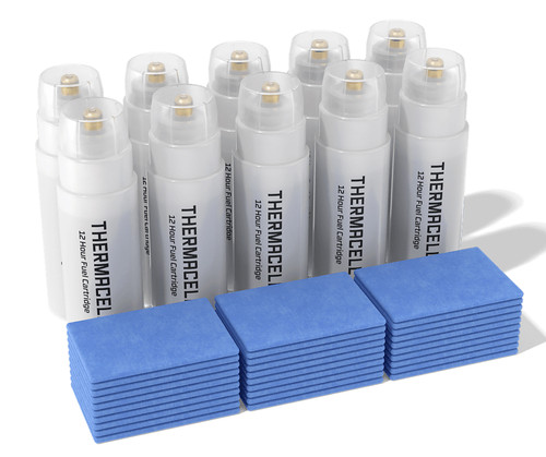 Thermacell R10 Mosquito Repellent Refills Odorless 15 ft Effective Zone Up to 120 Hours of Protection