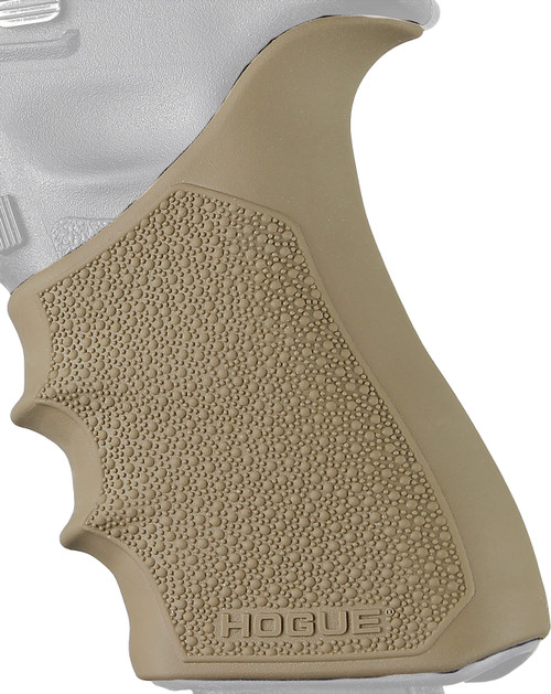 Hogue 17033 FDE Rubber Beavertail HandAll Pistol Grip Sleeve