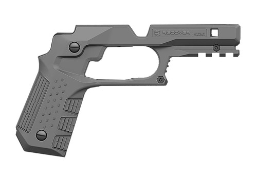 Recover Tactical CC3C-04 Picatinny Rail Grip System Gray Polymer Compact 1911