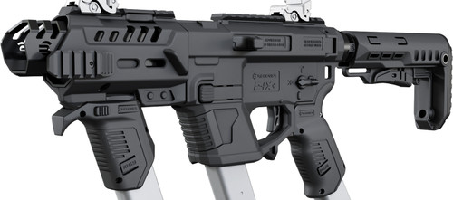 Recover Tactical PIXPMGST01 Black Metal Front Guard P-IX+ MG PG9 SR20 with Stock