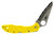 Spyderco C88SYL2 Salt 2 3" Folding Clip Point Serrated H1 Steel Blade Yellow Bi-Directional Texturing FRN Handle Includes Pocket Clip