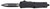 Templar Knife SBR131 Gen II 2.69" Small OTF Dagger Black Oxide 440C SS Blade, 4.31" Black Rubber/Aluminum Handle w/ Glass Breaker