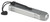 Streamlight Wedge XT Silver Aluminum Flat Pocket Carry Flashlight 500 Lumens 87 Meters