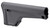 Magpul MAG404-GRY MOE Rifle Stock Fixed Black Synthetic for AR-15, M16, M4