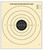 Action Target B-8 Competition Heavy Paper NRA Timed Rapid Fire Bullseye Handgun Target 100 Box