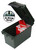 MTM Case-Gard 50Cal Rifle Ammo Can AC50C40 Black Polypropylene Stackable Heavy-Duty Latch