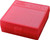 MTM Case-Gard P-100 Series Flip-Top Ammo Box Multi Caliber 100rd Clear Red Poly