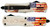 Templar Knife SWTP131 Gen II Small OTF 2.69" Dagger Stonewashed 440C SS Blade, 4.31" We The People Handle with Glass Breaker