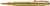 Caliber Gourmet Brass Bullet Style Ballpoint Pen Gold