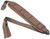 Butler Creek 180015 Rifle Sling Comfort Stretch Brown Neoprene 2.5-Inch Wide Adjustable