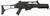 Archangel AAM1022 Nomad Black Synthetic Folding Stock Conversion for Ruger 10/22 with Picatinny Rail