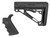 Hogue 15056 OverMolded 2-Piece Combo Kit Black Collapsible Stock & Rubber Grip for AR-15 Mil-Spec