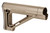 Magpul MOE Mil-Spec Fixed Carbine Stock Flat Dark Earth Polymer for AR-15/M16/M4 Platforms (MAG480-FDE)
