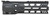 Strike Industries 9" GridLok Full Duty QD M-LOK Handguard, Black Aluminum – HK416/M27 IAR