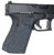 Talon 382G Black Textured Granulate Grip for Glock Gen5 19/23/32/38/44 No Backstrap
