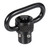 Leapers TLQDSW08A QD Sling Swivel Black 1" Push Button Steel