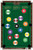 Action Target GSPOOL100 Pool Table Entertainment Paper Range Shooting Target 23" x 35" Multi-Color 100 Pack