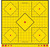 Birchwood Casey Long Range Self-Adhesive Paper 5-Diamond Shooting Target 17.75" 5 Targets