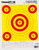 Champion Targets 45562 Shotkeeper 5-Bullseye 50-100 yds Pistol/Rifle Yellow/Red 12 PK