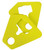 SME TPMTH T-Post Target Hanger Yellow Steel 1 Set