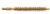 J. Dewey .30 Caliber No-Harm Bronze Benchrest Bore Brush 8/32 Thread