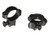 Burris Deluxe 1" High Solid Steel .22 Grooved Receiver Scope Rings - Matte