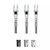 Green Lighted Arrow Nocks by Nockturnal Shift Universal - 3-Pack