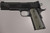 Hogue OD Green Rubber Checkered Diamond Grip Panels for Colt Government 1911 .45