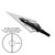 Dead Ringer Butcher Stainless Steel Fixed Broadhead 100 Grain 2 Blade