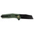 SOG Diverge XR Everyday Carry Folding Knife Sheepsfoot Blade Black Forest Green