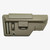 B5 Systems Precision Carbine Stock Collapsible Medium OD Green