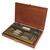 Outers Universal Wood Box Gun Cleaning Kit 32 Piece