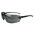 Radians Overlook Black Frame Smoke Lens Protective Shooting Glasses