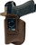1791 Deer Hide Inside Waistband Holster Glock 21/29 Brown Left Hand