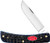 Case Rogers Jig Navy Blue Bone Small Sod Buster Pocket Knife