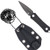 CobraTec Guardian D2 Stonewash Dagger Neck Knife 1.99" with Sheath