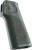 Hogue Vertical AR15 M16 Polymer Pistol Grip 15 Degree OD Green No Grooves
