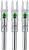Nockturnal Green X-Series Lighted Arrow Nocks 3-Pack Waterproof